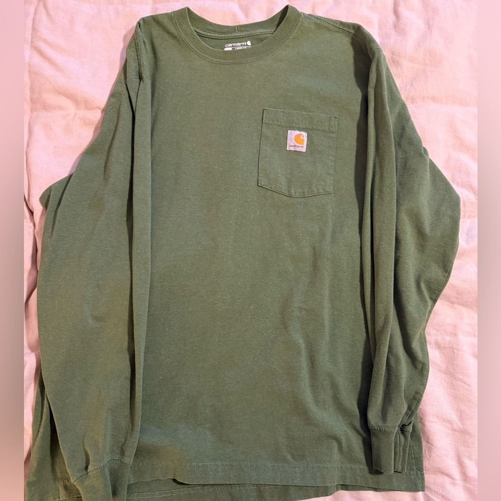 Carhartt Olive Loose Fit Shirt